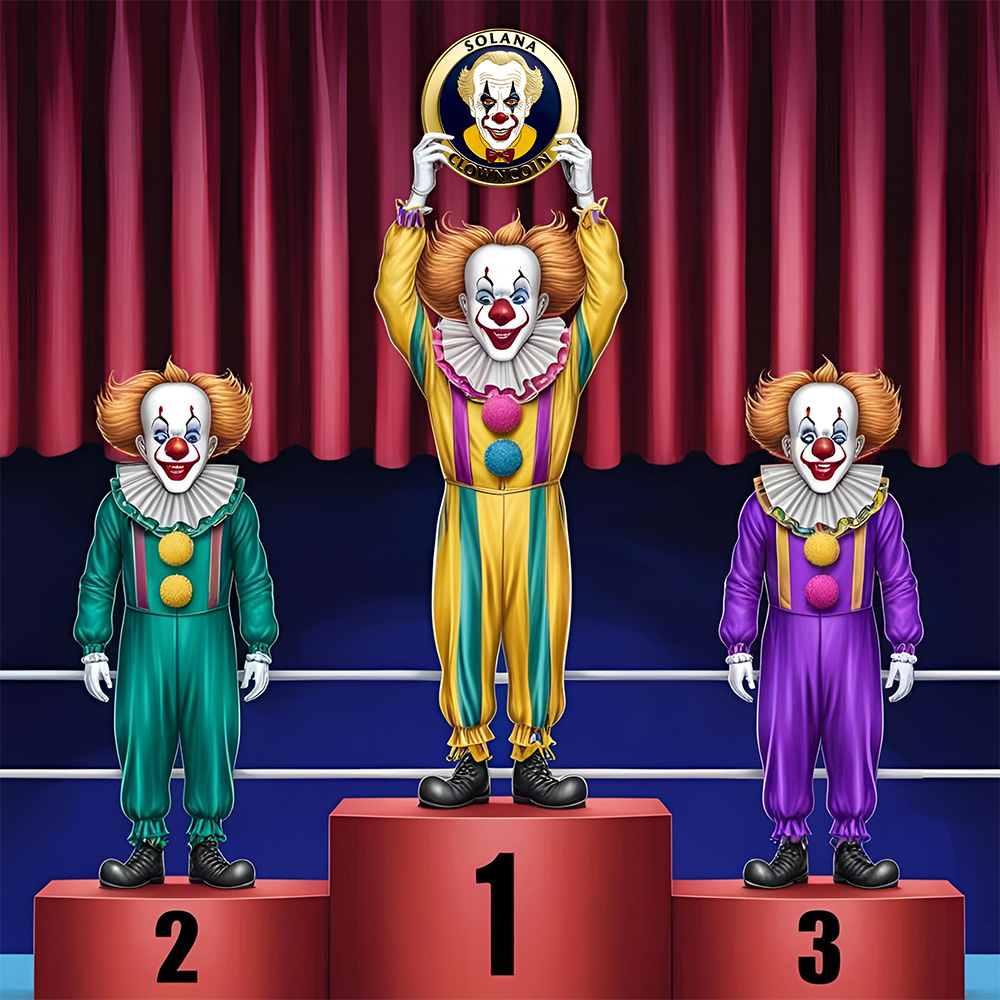 clowncoins - be one of the weekly nft winner